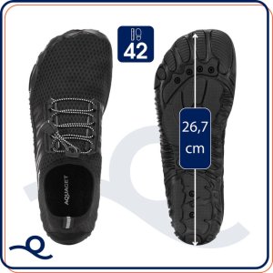 Springos Buty do wody męskie rozm. 42 szybkoschnące buty na plażę, do pływania czarne uniwersalny 12