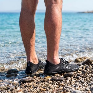 Springos Buty do wody męskie rozm. 42 szybkoschnące buty na plażę, do pływania czarne uniwersalny 2