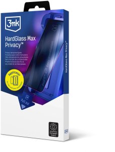 3MK Szkło hartowane 9H z filtrem prywatyzującym HARDGLASS MAX PRIVACY na SAMSUNG GALAXY S24+ / S25+ 3