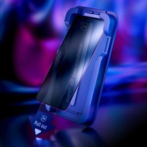 3MK Szkło hartowane 9H z filtrem prywatyzującym HARDGLASS MAX PRIVACY na SAMSUNG GALAXY S24+ / S25+ 6