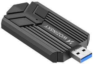 Karta sieciowa Wozinsky Adapter WAX-1800 dwupasmowy bezprzewodowy USB 3.0 WIFI 6 - czarny (5907769387388) 2