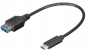 Adapter USB PremiumCord USB-C - USB 3.1 M-F 20cm 2