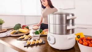 Cecotec Vapovita SteelPot White Parowar 9