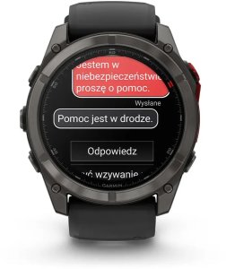 Zegarek sportowy Garmin Fenix 8 Pro MicroLED - 51 mm Czarny  (010-03380-01) 4