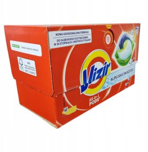 Vizir All in 1 Pods Alpejska Świeżość – Kapsułki do prania 22 szt. (746113) 2