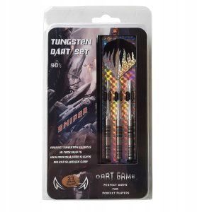 Master Zestaw lotki rzutki do gry w darta 23 g z etui wolfram Sniper 3 szt. (MAS-E143) 3
