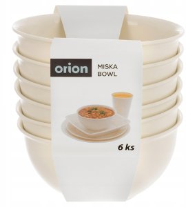 Lumarko Zestaw 6 Miseczek 500 ml Kremowe Miski na Płatki Owoce Przekąski (Ori_129244) 5