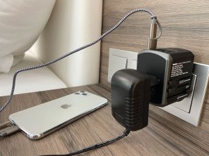 Troika Adapter podróżny World Travel, czarny (TRTRA45/BK) 5