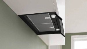 Okap Bosch Built-in Extractor Hood, B, Width 60 cm, Max extraction power 582 m3/h, Matte Black | (DBB65CC60) 2