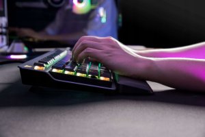 Klawiatura Thermaltake Argent K5 RGB Cherry MX Speed Silver (GKB-KB5-SSSRUS-01) 6