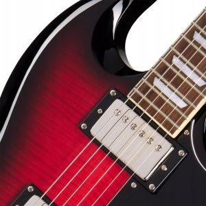 Epiphone SG Tribute Plus Cherry Burst - Gitara elektryczna (E1SGTPCBNH1) 3