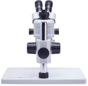 Mikroskop Techrebal Stereoskopowy OptiZoom 6558 DG6558T-B3 biały + 4 strefy KAISI 4