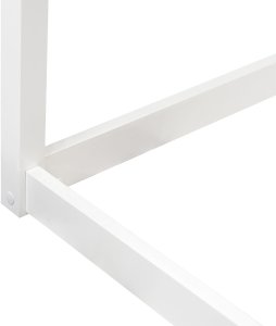 Beliani Łóżko na antresoli Domek Drewno sosnowe DIENNE 90 x 200 cm Biały (599785 Bel) 10