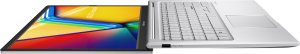 Laptop Asus Vivobook 15 i3-1315U 15.6 FHD IPS-level 60Hz 250nits AG 8GB DDR4 SSD512 UHD Graphics Cam720p WLAN+BT 42WHrs NoOS Silver X1504VA-BQ2528 7