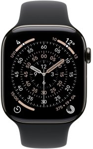 Smartwatch Apple Watch 11 GPS + Cellular 42mm Slate Titanium Sport Band M/L Czarny  (MF8T4WF/A) 2