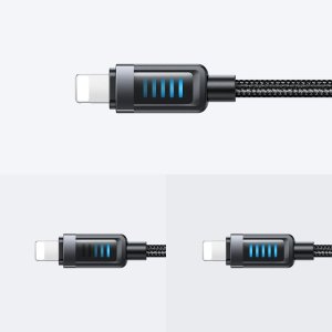 Kabel USB Mcdodo USB-A - Lightning 1 m Czarny (CA-0320) 4
