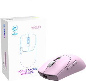 Mysz MSI Forge GM340 W  (FORGE GM340 W VIOLET) 2