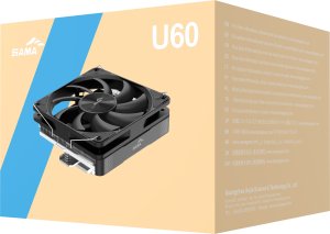 Chłodzenie CPU Sama Gears Procesor Chłodnica powietrza U60 12 cm Srebrny 1 szt. (U60-BKWNYXOX-G) 2