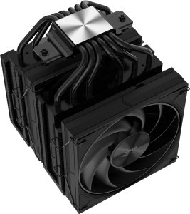 Chłodzenie CPU Sama Gears A60B Procesor Chłodnica powietrza 12 cm Czarny 1 szt. (A60-BKWNNXOX-G) 5