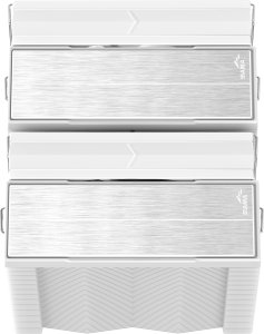 Chłodzenie CPU Sama Gears A60W Procesor Chłodnica powietrza 12 cm Biały 1 szt. (A60-WHWNNXOX-G) 4