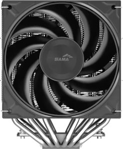 Chłodzenie CPU Sama Gears A60E Procesor Chłodnica powietrza 12 cm Srebrny 1 szt. (A60-XXWNNXOX-G) 2