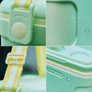 Pinnacle Lodówka Turystyczna Mała na Ramię 8L Zielona PINNACLE + 4 wkłady chłodzące 10