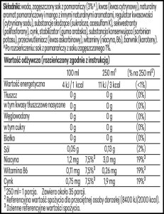Sodastream Syrop Pomarańcza Mango Zero 440 ml 7