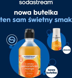 Sodastream Syrop Pomarańcza Mango Zero 440 ml 2