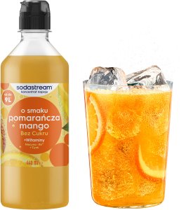 Sodastream Syrop Pomarańcza Mango Zero 440 ml 3
