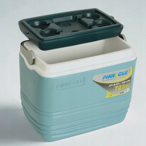 Lodówka turystyczna Pinnacle Na wkłady TPX7000 32L błękitna + wkłady 2x 330ml + bidon 8