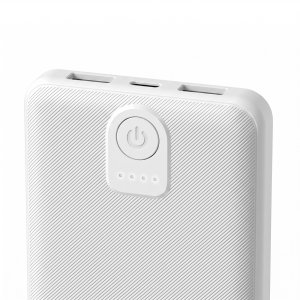 Wozinsky Powerbank Wpower WPBBK-3 10000 mAh 10 W 2x USB-A 2A - biały (5907769387739) 5