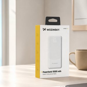 Wozinsky Powerbank Wpower WPBBK-3 10000 mAh 10 W 2x USB-A 2A - biały (5907769387739) 8