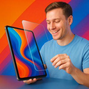 Strado-Tech Szkło hartowane do tabletu Lenovo Tab M10 3rd Gen TB328FU / XU - ochrona ekranu 9H, pełne pokrycie, oleofobowe 8