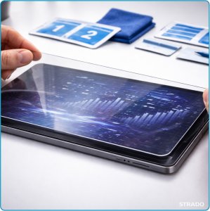 Strado-Tech Szkło hartowane matowe do Apple iPad Air 11 M3 2025 Gen. 7 2025 / M2 2024 Gen. 6 2024 (ochronne na tablet 9H 2,5D wycięcia glass) 9