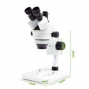 Mikroskop Techrebal Stereoskopowy 16MP FHD 8 cali oświetlacz 2