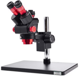 Mikroskop Techrebal Stereoskopowy OptiZoom 6558 DG6558T-B3 czarny - dodatkowa baza 2