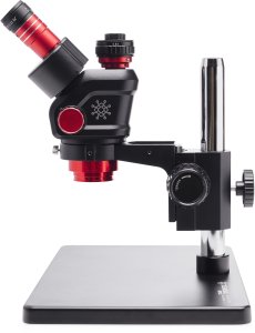 Mikroskop Techrebal Stereoskopowy OptiZoom 6558 DG6558T-B3 czarny - dodatkowa baza 3