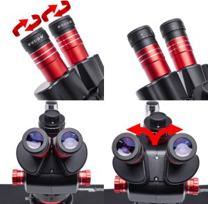 Mikroskop Techrebal Stereoskopowy OptiZoom 6558 DG6558T-B3 czarny - dodatkowa baza 10