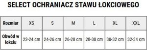 Select Ochraniacz łokcia Profcare czarno-zielony 700075 2XL 3
