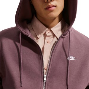Nike Bluza męska Club BB FZ Hoodie brązowa FN3861 502 M 3