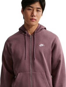 Nike Bluza męska Club BB FZ Hoodie brązowa FN3861 502 M 5
