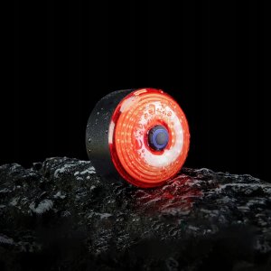 RockBros Torba rowerowa AS-141 podsiodłowa lekka z inteligentną lampką tylną - czarna (5907769391514) 5