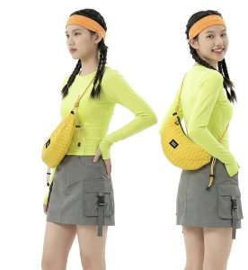 RockBros Torba rowerowa H74 na kierownicę lub ramię typu banan 1,8 l - żółta (5907769391408) 4