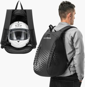 RockBros Plecak H36 z uchwytem na kask 14,5 l - czarny (5907769391712) 4