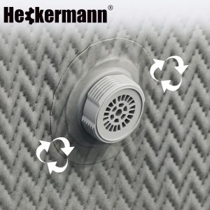 SPA ogrodowe Heckermann Dmuchane Jacuzzi 800L 180CM 4 osobowe Spa ogrodowe Basen z hydromasażem 11