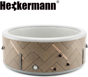 SPA ogrodowe Heckermann Dmuchane Jacuzzi 800L 180CM 4 osobowe Spa ogrodowe Basen z hydromasażem 13