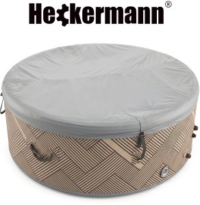 SPA ogrodowe Heckermann Dmuchane Jacuzzi 800L 180CM 4 osobowe Spa ogrodowe Basen z hydromasażem 15