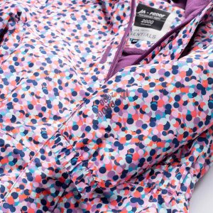Eevi Dziecięcy kombinezon Martes essentials BOMBI KDG dots print rozmiar 128 [cze] 7