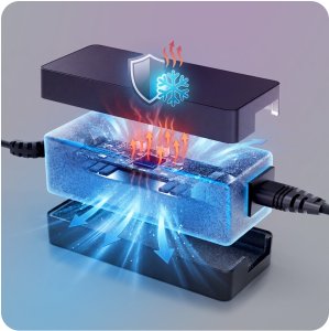 Zasilacz do laptopa Canyon Dell 20V USB-C DC 4.5 x 3.0 - 3mk Hardy Laptop Power Adapter 5
