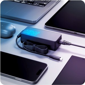 Zasilacz do laptopa Canyon Dell 20V USB-C DC 4.5 x 3.0 - 3mk Hardy Laptop Power Adapter 7